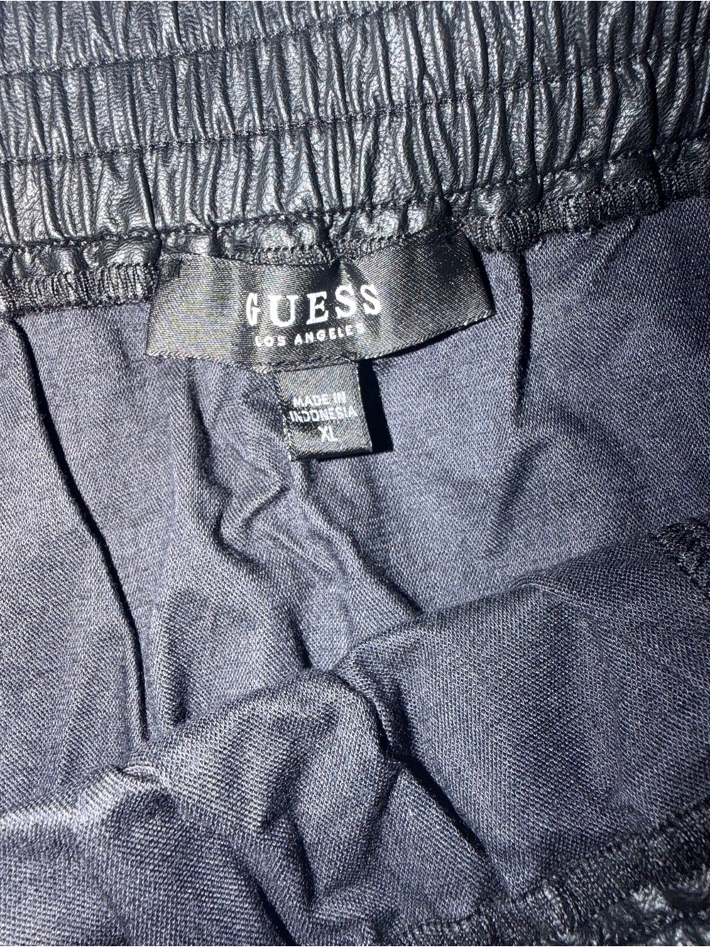 GUESS Black Faux Leather Skirt - Picture 4 of 6